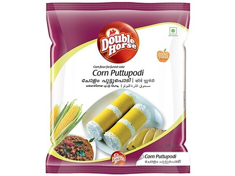 Double Horse Corn Puttu podi, 500 g