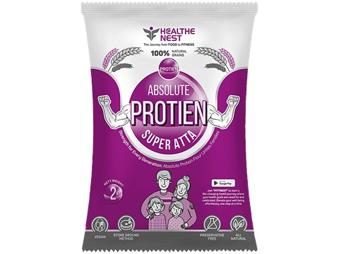 Healthe Nest Absolute Protein Super Atta, 2 kg