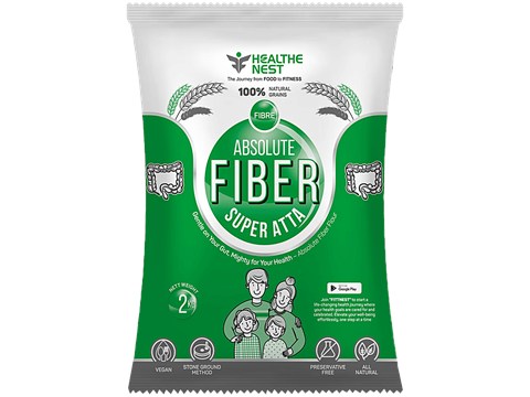Healthe Nest Absolute Fiber Super Atta, 2 kg