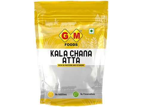 Gm Foods Kala Chana Atta, 500 g