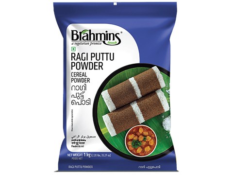Brahmins Ragi Puttu Powder, 1 kg