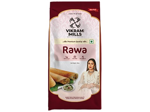 Vikram Mills Rawa - Highly Nutritious, 500 g