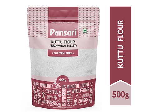 PANSARI Kuttu Flour - Buckwheat Millet, Gluten-free, 500 g