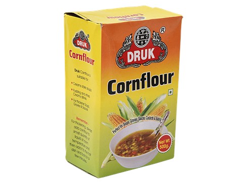 Druk Corn Flour - Thickening Agent, Earthy Flavour, High In Fibre, 500 g