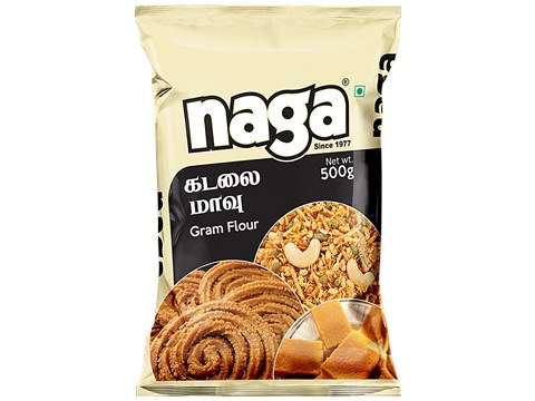 Naga Gram Flour - Chana Dal Besan, 500 g