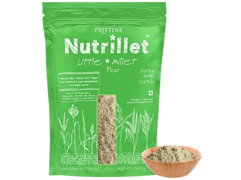 PRISTINE Nutrillet Little Millet Flour, 500 g