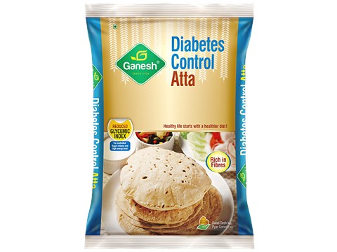 Ganesh Diabetes Control Atta - High In Fibre, 1 kg