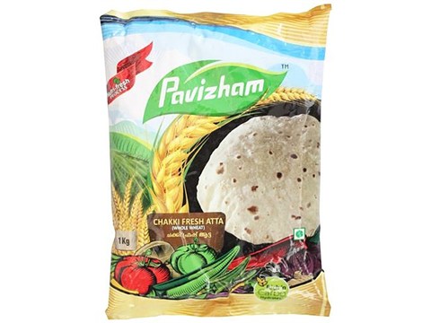 Pavizham Chakki Fresh Atta, 1 kg