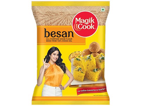 Magik Cook Besan - High Quality, Rich In Nutrition, 500 g