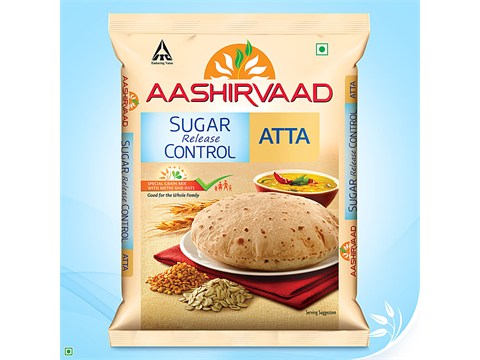 Aashirvaad Sugar Release Control Atta/Godihittu, 5 kg