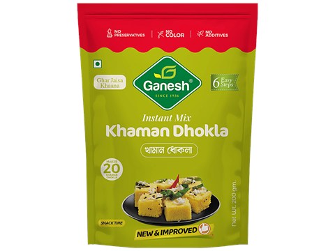 Ganesh Instant Mix - Khaman Dhokla, 200 g