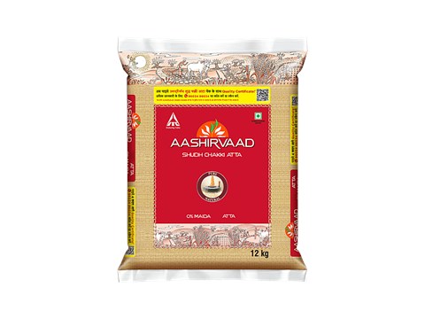Aashirvaad Shudh Chakki Atta, 12 kg