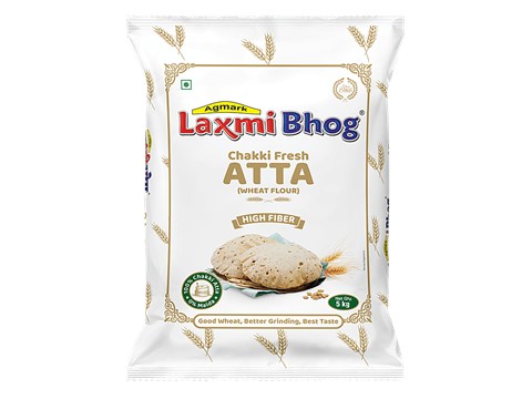 Laxmi Bhog Whole Wheat Atta, 5 kg