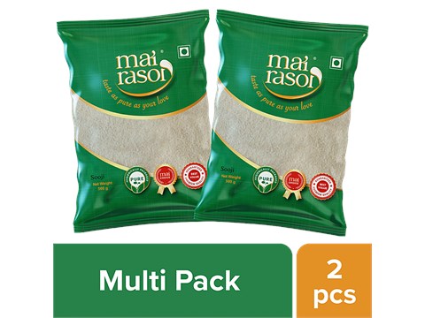 Mai Rasoi Sooji/Rawa - Rich In Iron & Antioxidants, No Preservatives, 500 g