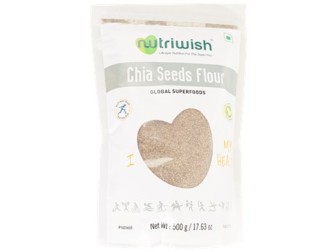 Nutriwish Chia Seeds Flour, 500 g