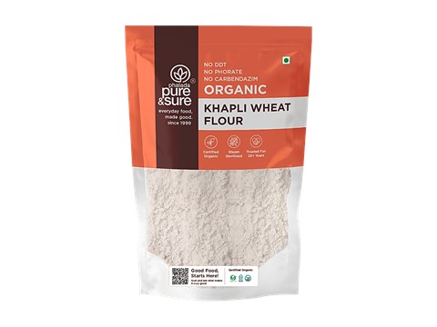 Phalada Pure & Sure Khapli Wheat Flour, 1 kg