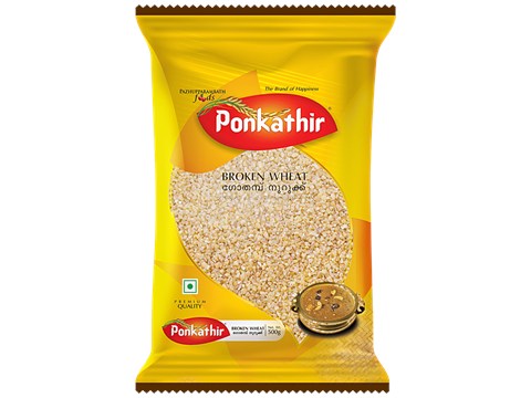 Ponkathir Broken Wheat - Highly Nutritious, Grainy & Chewy Texture, 500 g