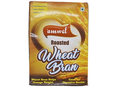 Amwel Wheat Bran - Roasted, 500 g