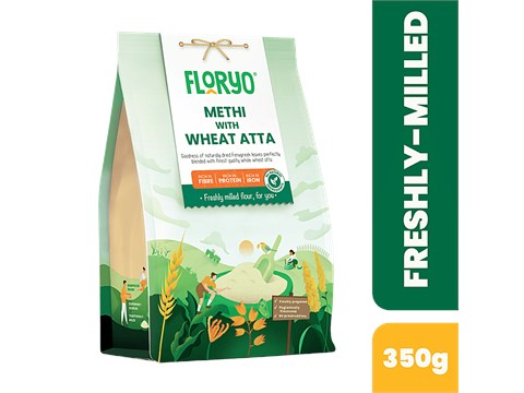 Floryo Floryo Methi With Wheat Atta, 350 g