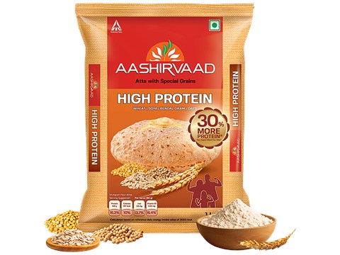 Aashirvaad Atta With High Protein, 1 kg