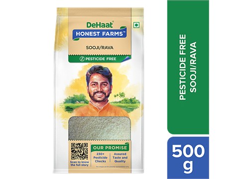 Dehaat Honest Farms Sooji/Rava - Pesticide Free, 500 g