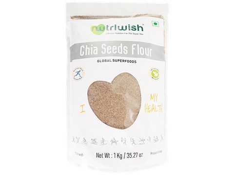 Nutriwish Chia Seeds Flour, 1 kg