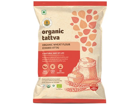 Organic Tattva Organic Wheat Flour, 1 kg
