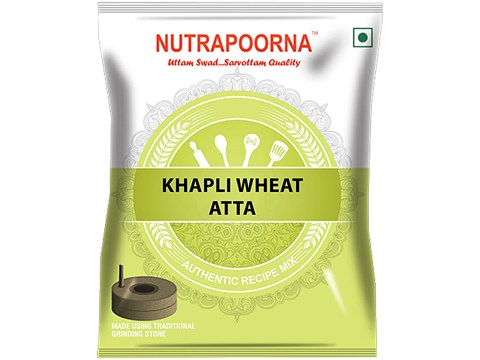 Nutrapoorna Khapli Wheat Atta, 1 kg