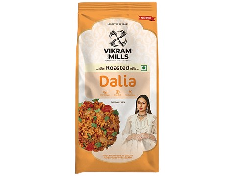Vikram Mills Roasted Dalia - Highly Nutritious, 500 g