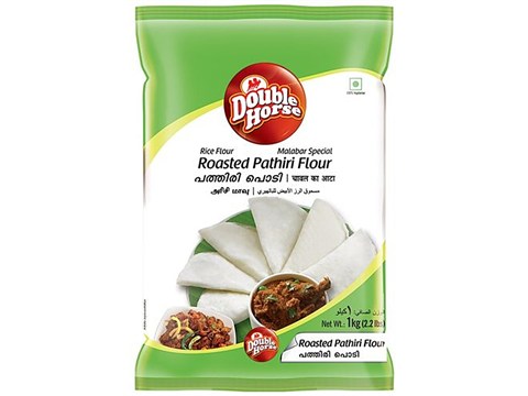 Double Horse Pathiri Roasted Rice Flour, 1 kg