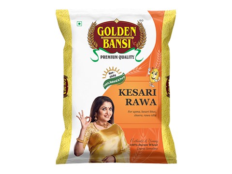 Golden Bansi Kesari Rawa, 500 g