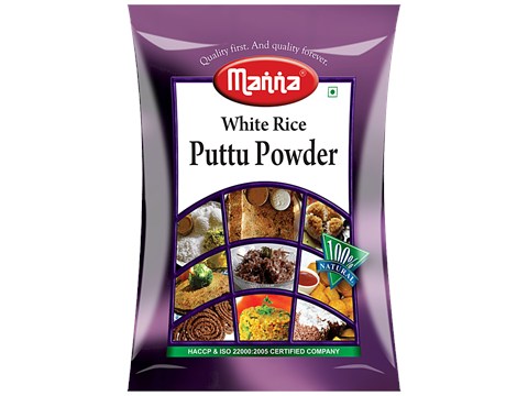 Manna White Puttu Powder, 500 g