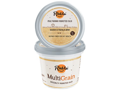 Rishta Multigrain Roasted Suji, 500 g