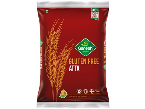 Ganesh Gluten Free Atta - High In Fibre, 1 kg