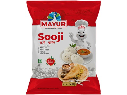 Mayur Sooji - High In Protein & Fibre, No Preservatives, 500 g